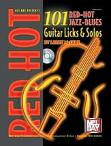 101 Red Hot Jazz-Blues Guitar Licks & Solos Guitar and Fretted sheet music cover